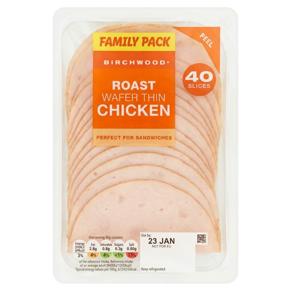 Birchwood Roast Wafer Thin Chicken 400g