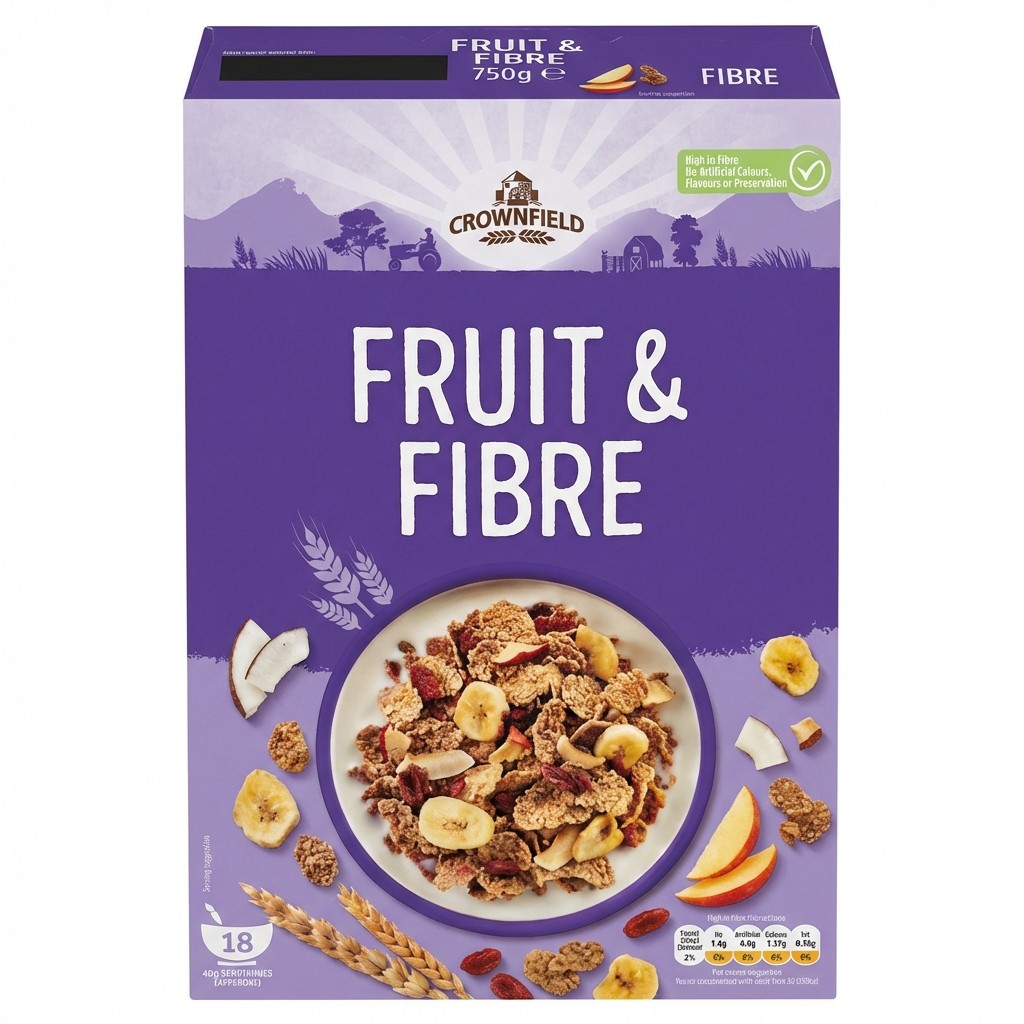 Crownfield Fruit & Fibre 750g