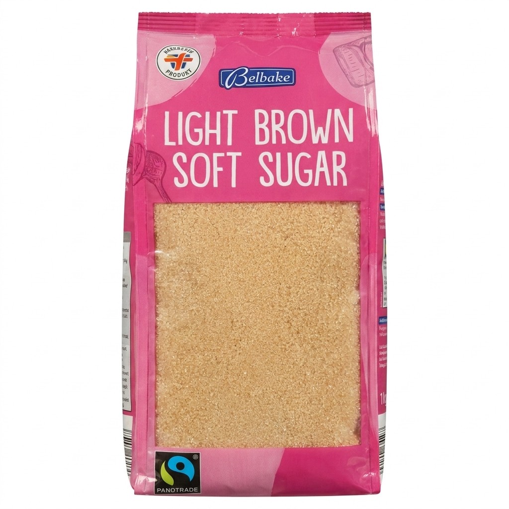 Belbake Light Brown Soft Sugar 1kg