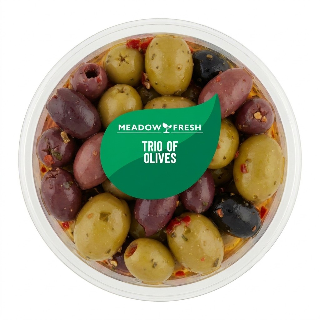 Meadow Fresh Trio of Olives 150g