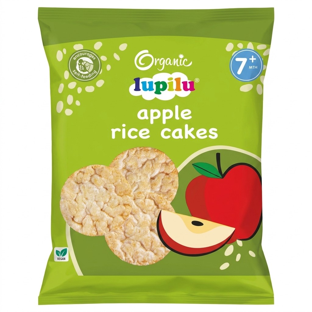 Lupilu Apple Rice Cakes 40g