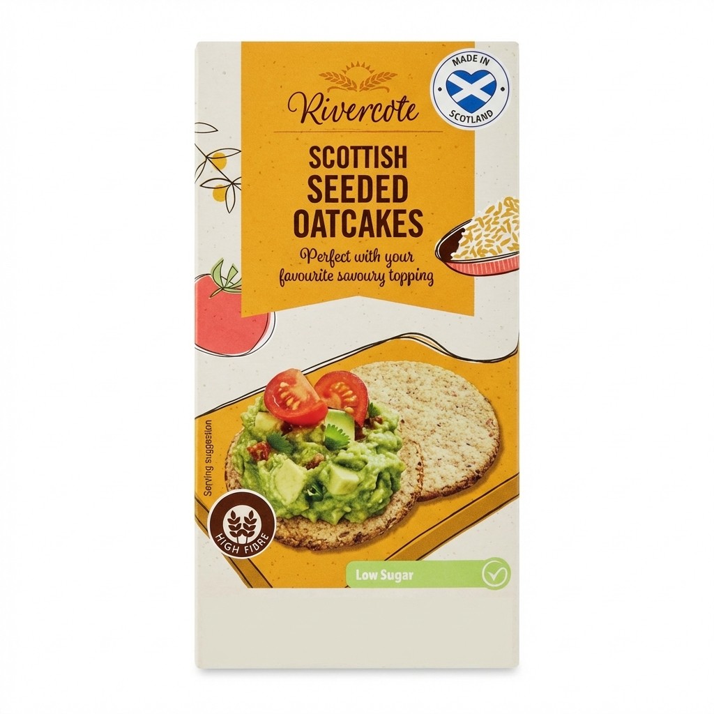 Rivercote Scottish Seeded Oatcakes 250g