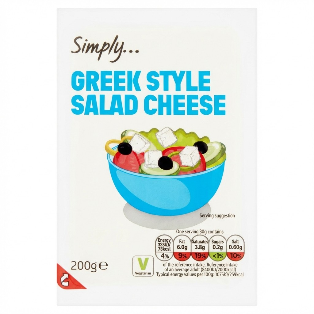 Simply Greek Style Salad Cheese 200g