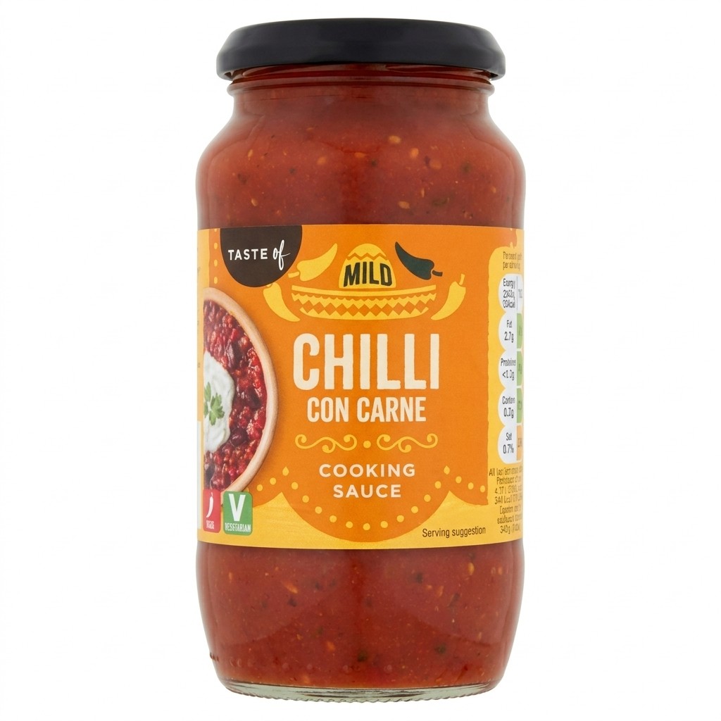 Taste of Mild Chilli Con Carne Cooking Sauce 500g