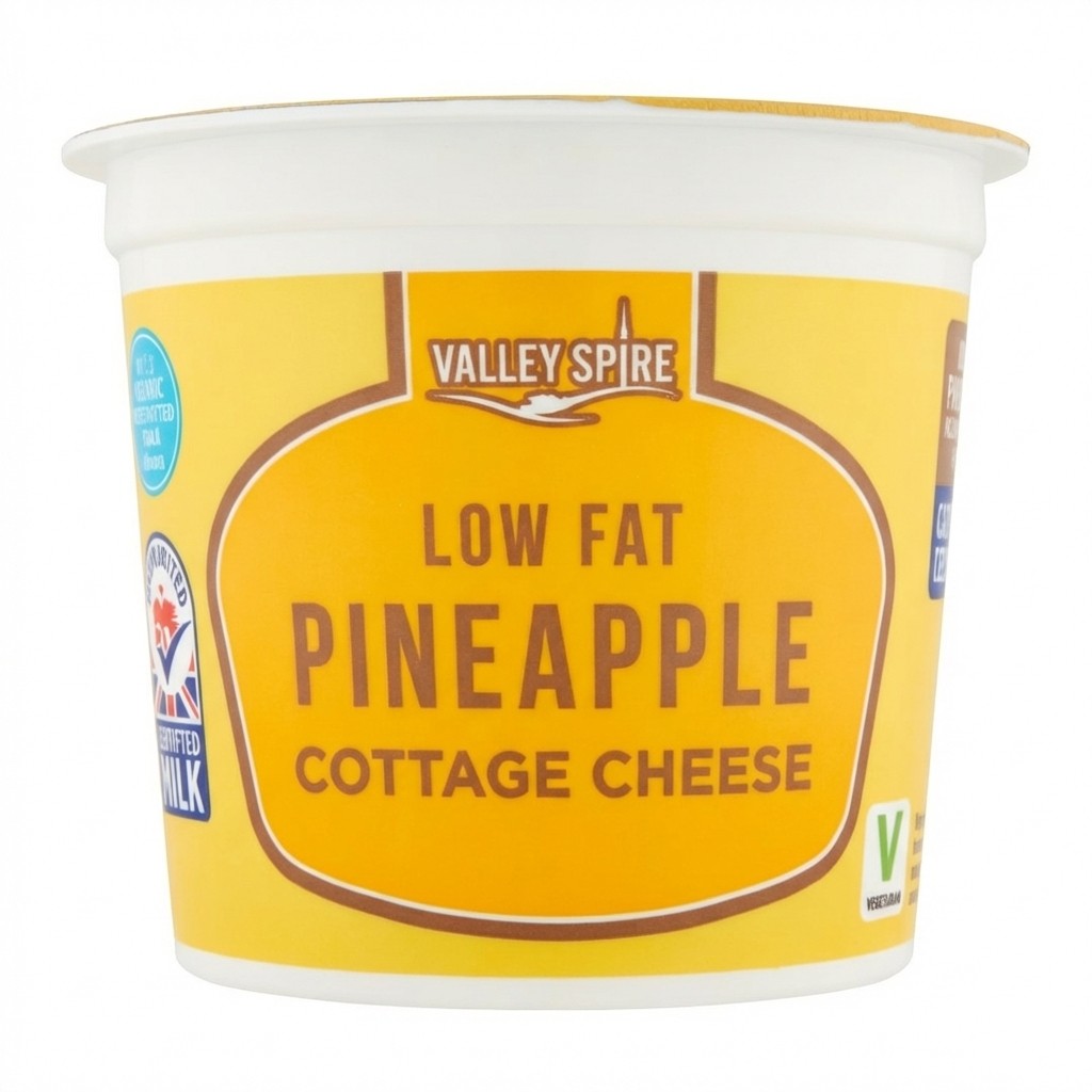 Valley Spire Low Fat Pineapple Cottage Cheese 300g