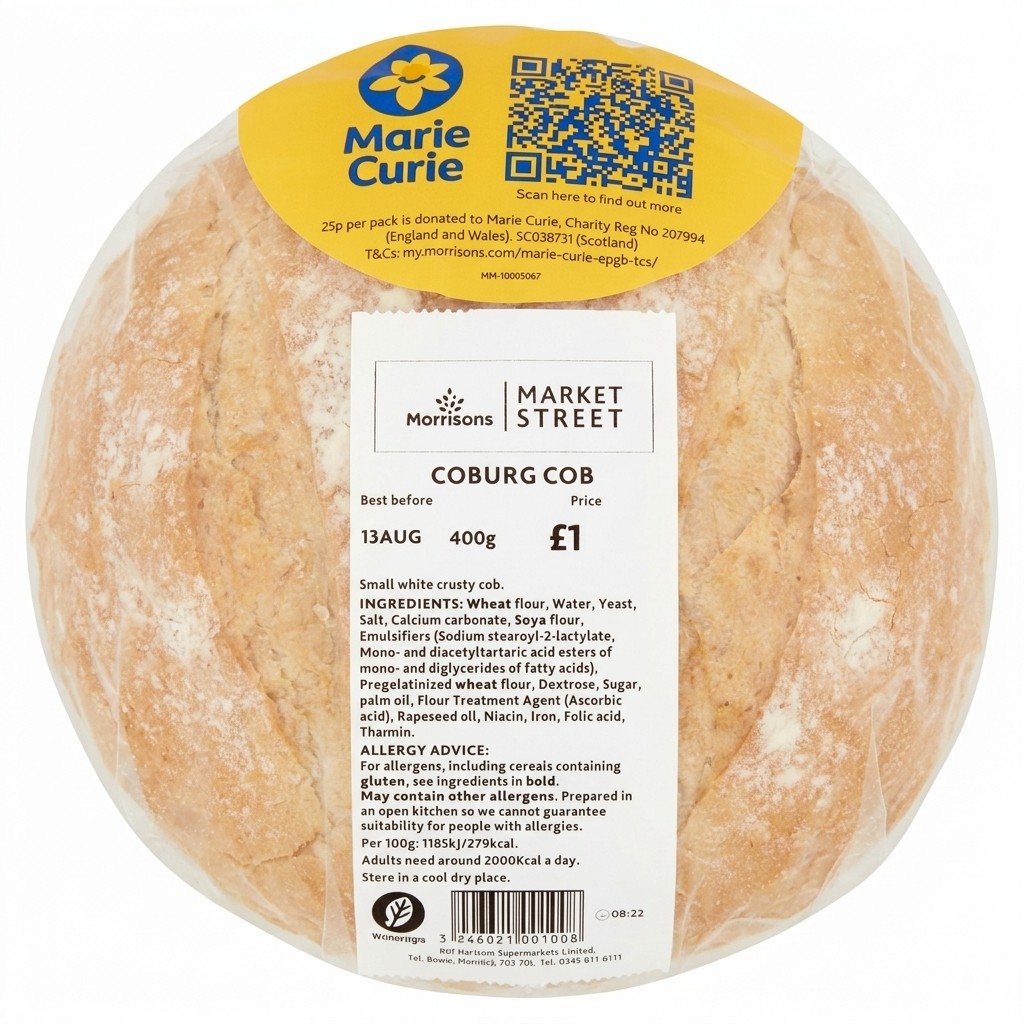 Morrisons Market Street Coburg Cob 400g