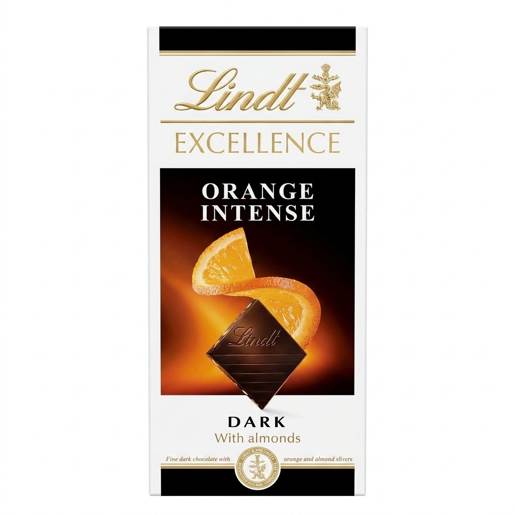 Lindt Excellence Orange Intense Dark Chocolate 100g