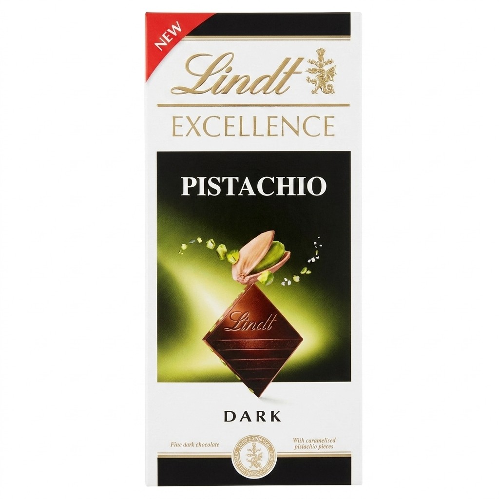 Lindt Excellence Pistachio Dark 100g