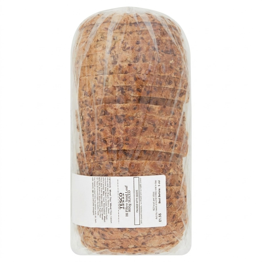 Tesco Hi.Fibre Seed Loaf 800g