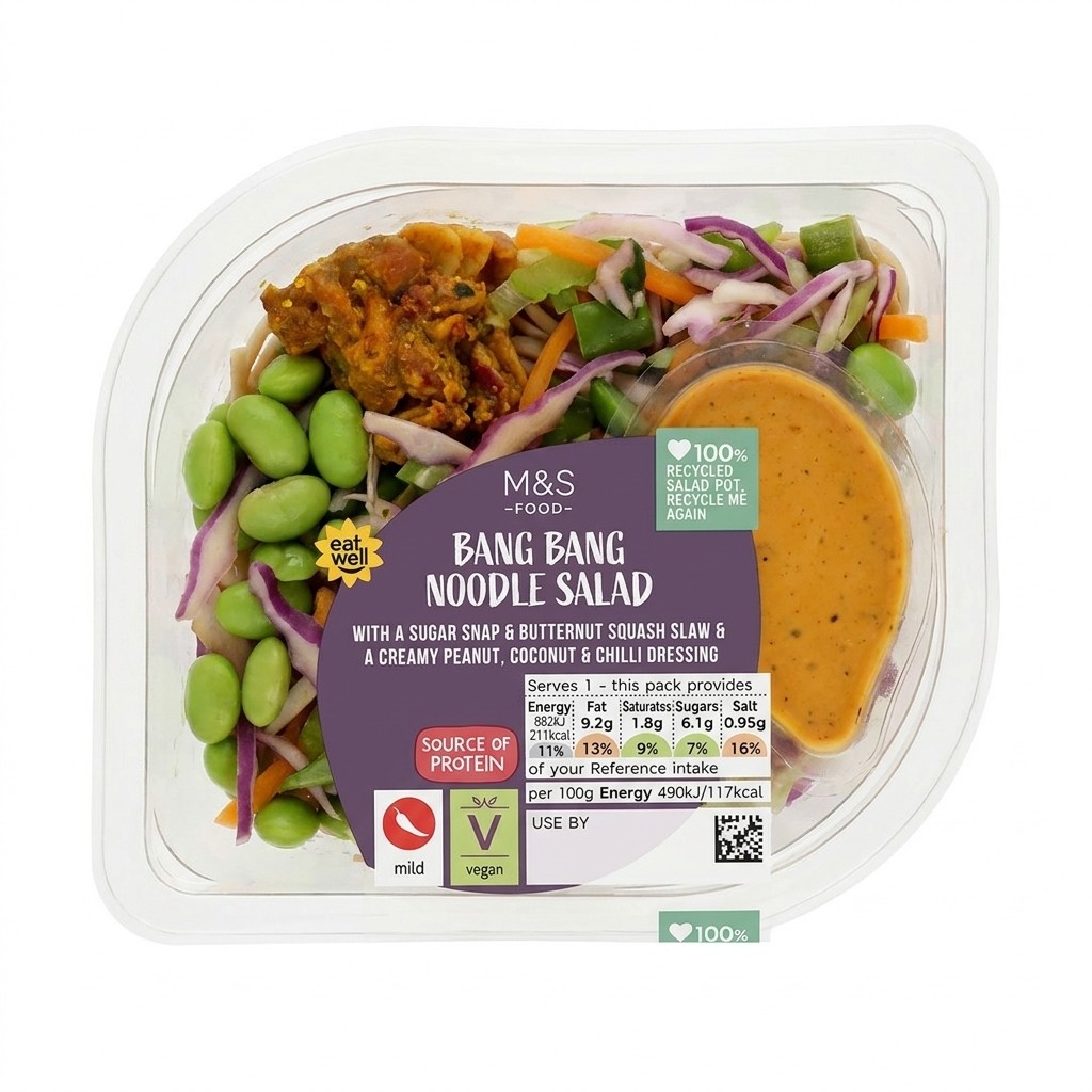 M&S Bang Bang Noodle Salad 180g