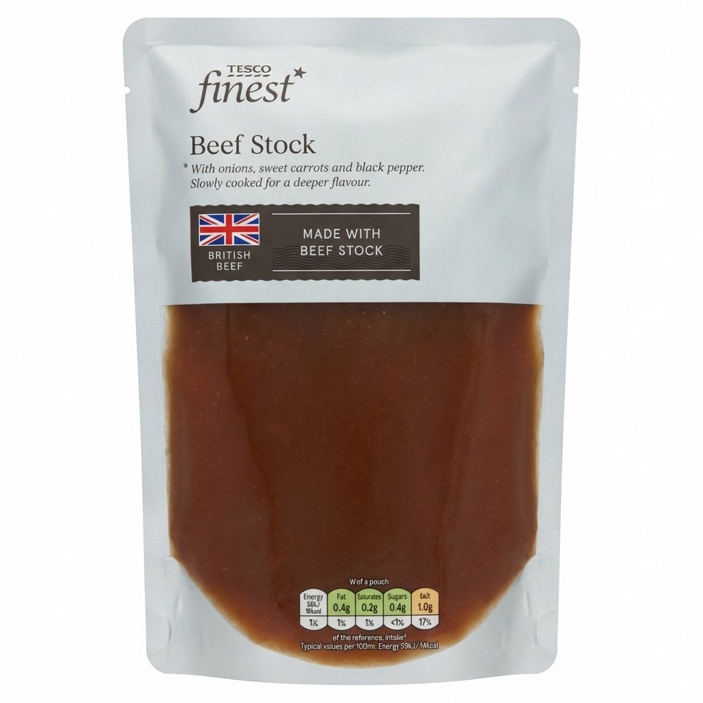 Tesco Finest Beef Stock 448g