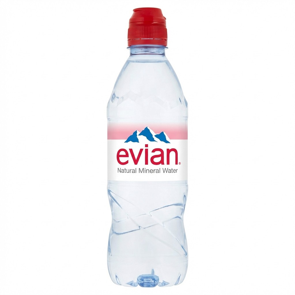 Evian Natural Mineral Water 750ml