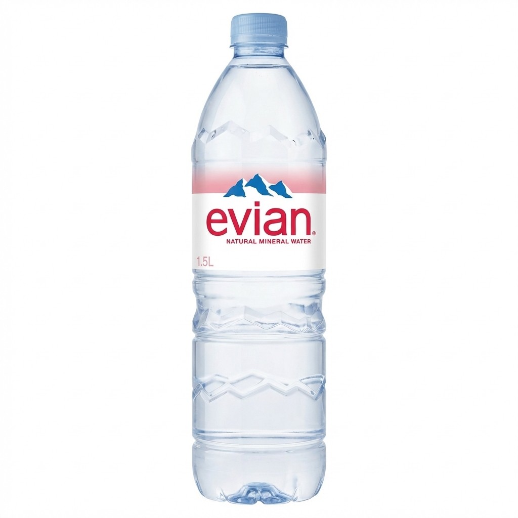 Evian Natural Mineral Water 1.5l