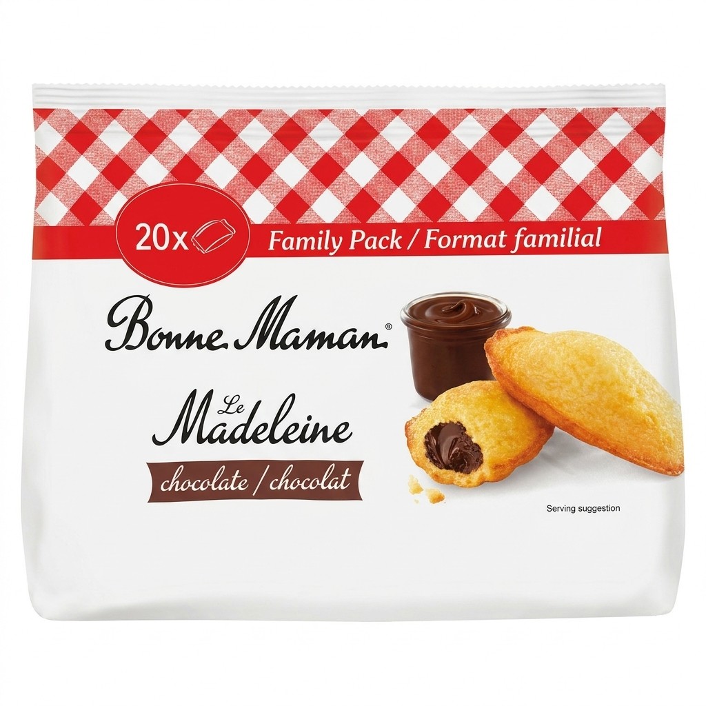 Bonne Maman La Madeleine Chocolate 600g