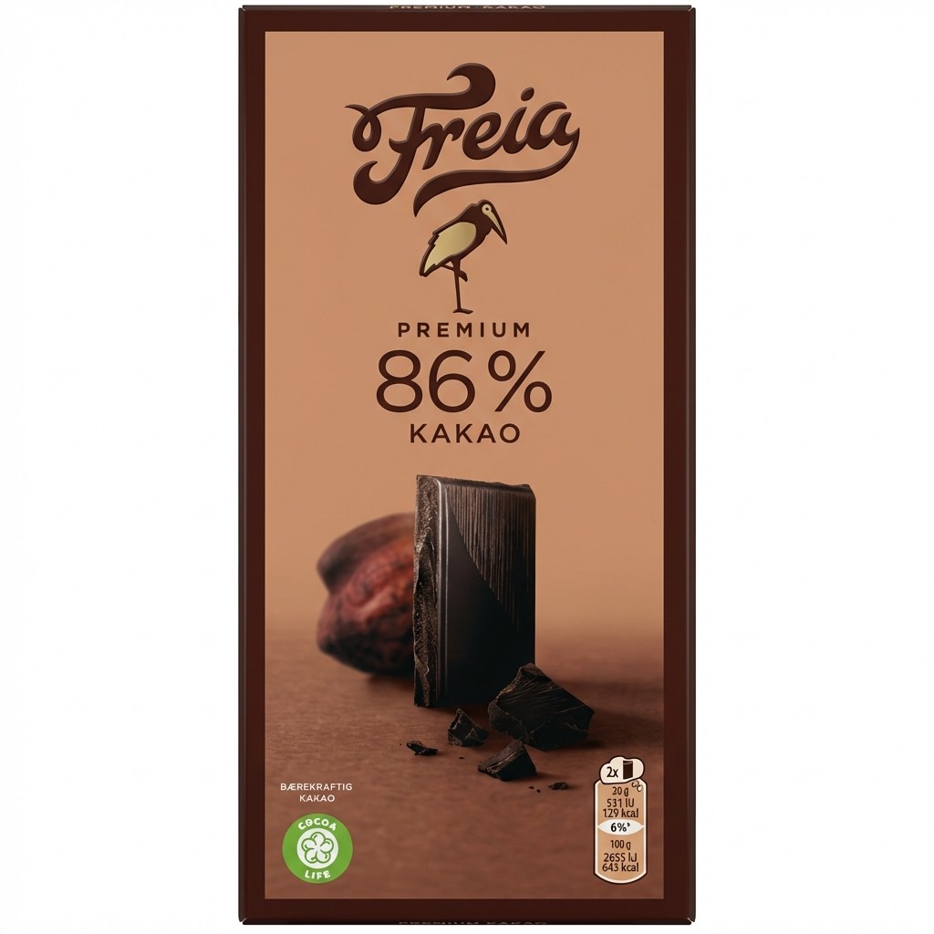 Premium 86% Kakao 100g Freia