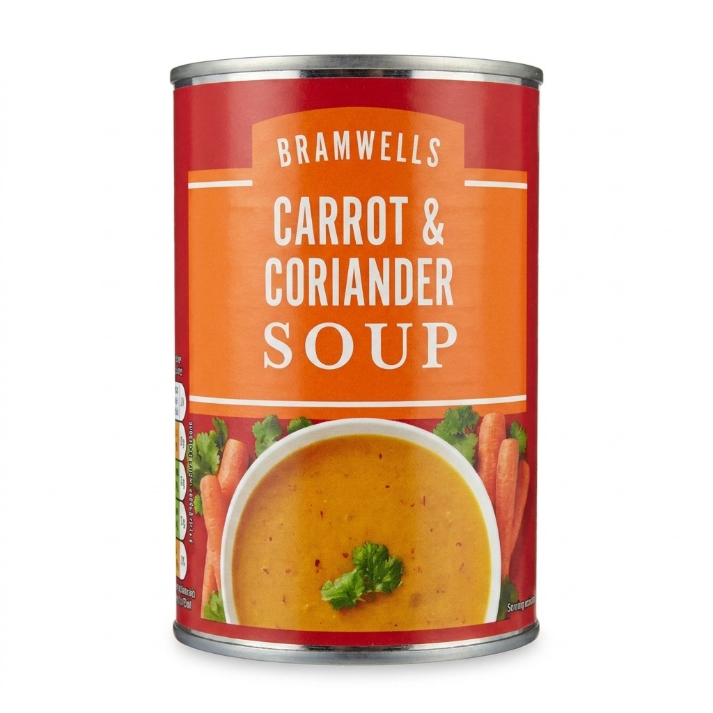 Bramwells Carrot & Coriander Soup 400g