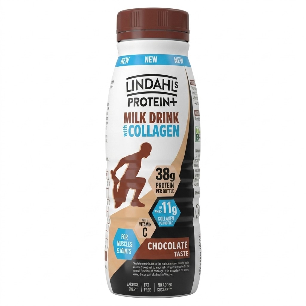 Lindahls Protein+ Milk Drink Chocolate 500ml