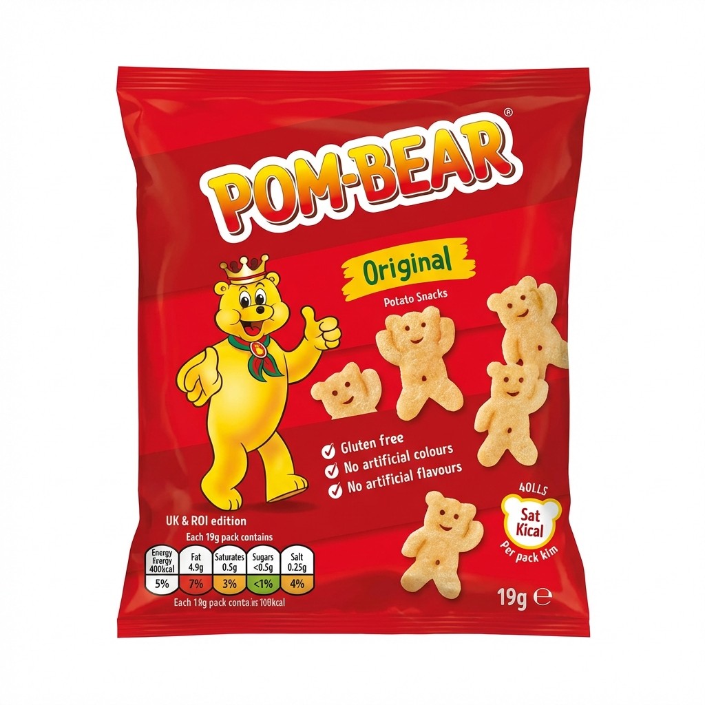Pom-Bear Original Potato Snacks 19g