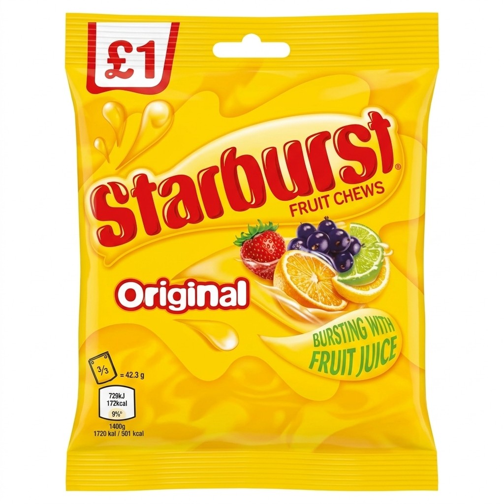 Starburst Fruit Chews Original 127g