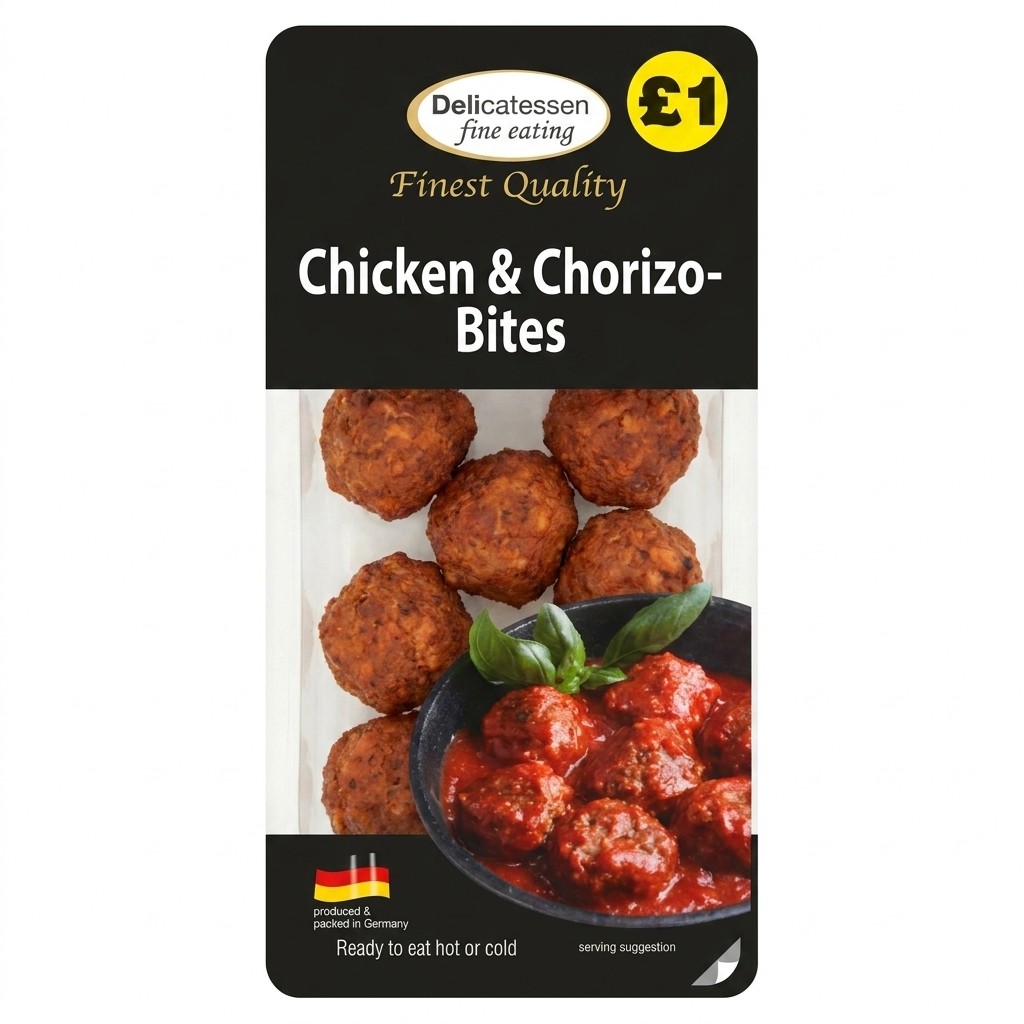 Delicatessen Chicken & Chorizo Bites 200g