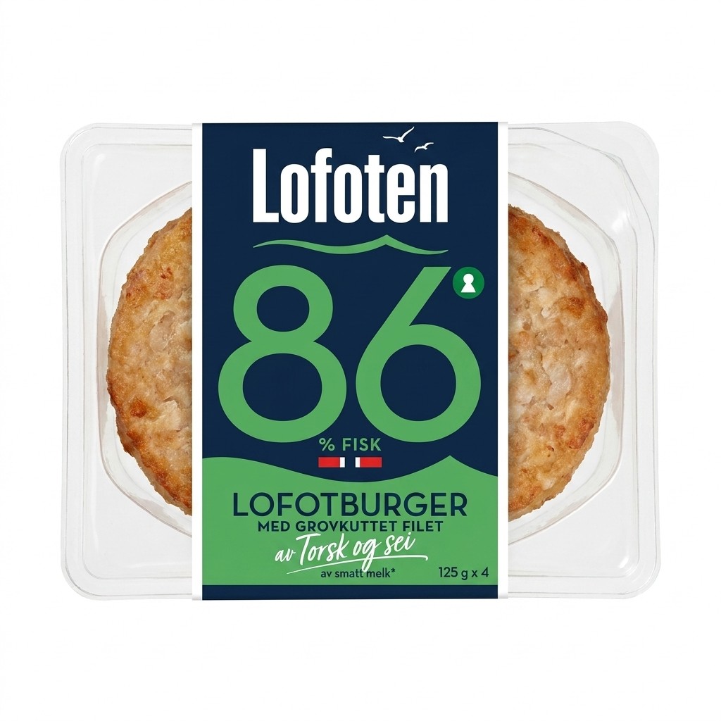 Lofotburger 500g Lofoten