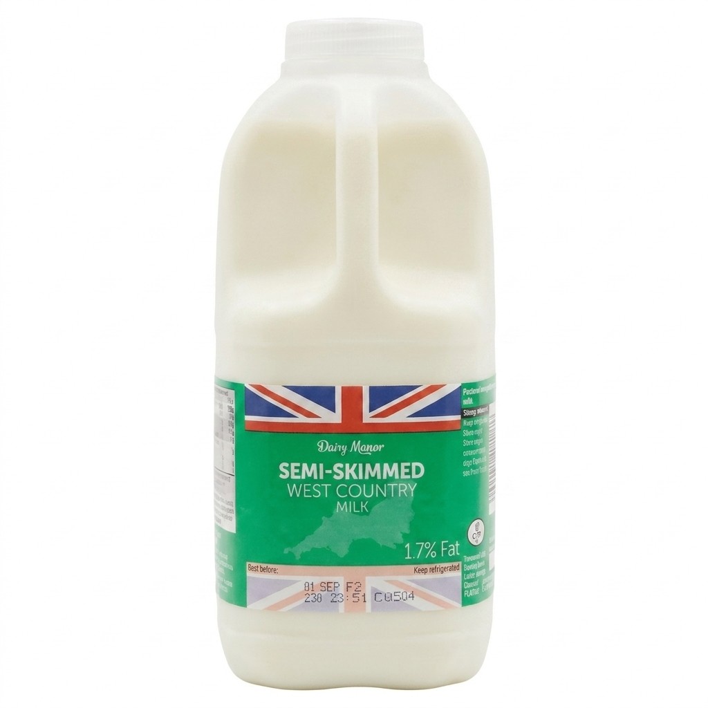 Dairy Manor Semi-Skimmed Milk 4 Pints