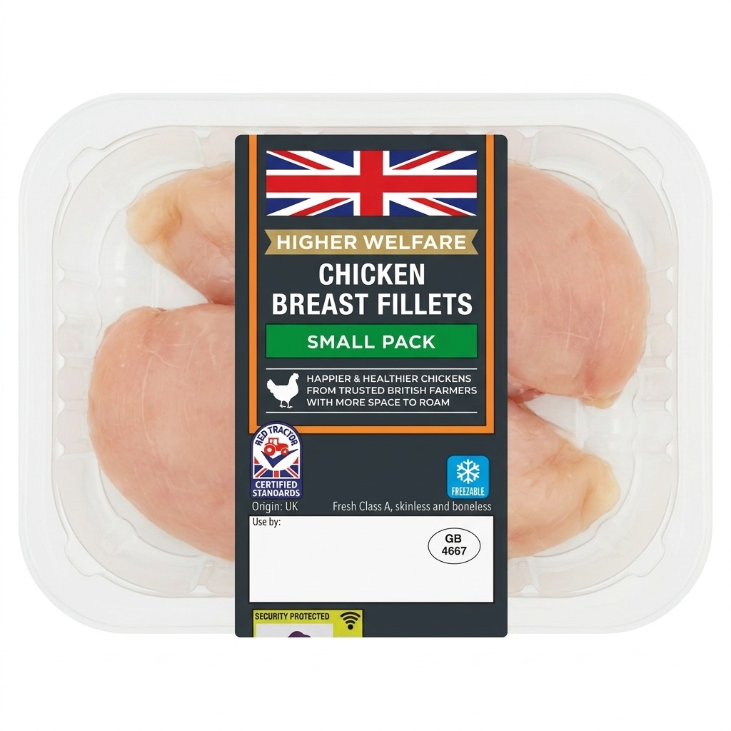 Higher Welfare Chicken Breast Fillets Small Pack