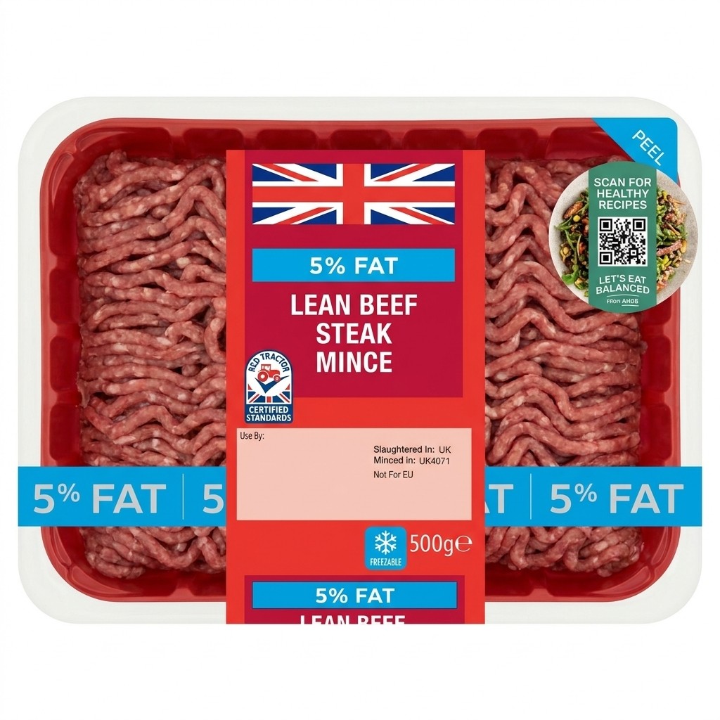 Lidl Lean Beef Steak Mince 500g