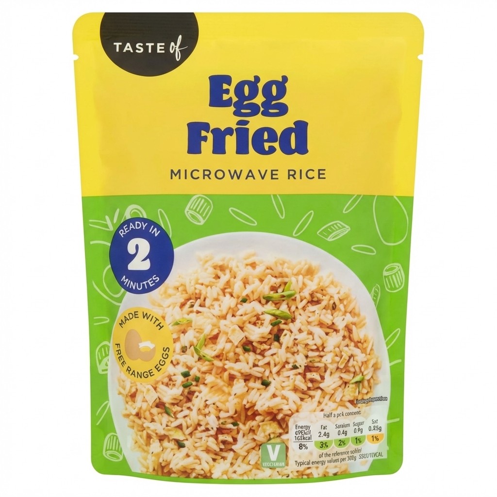 Taste of Egg Fried Microwave Rice 250g