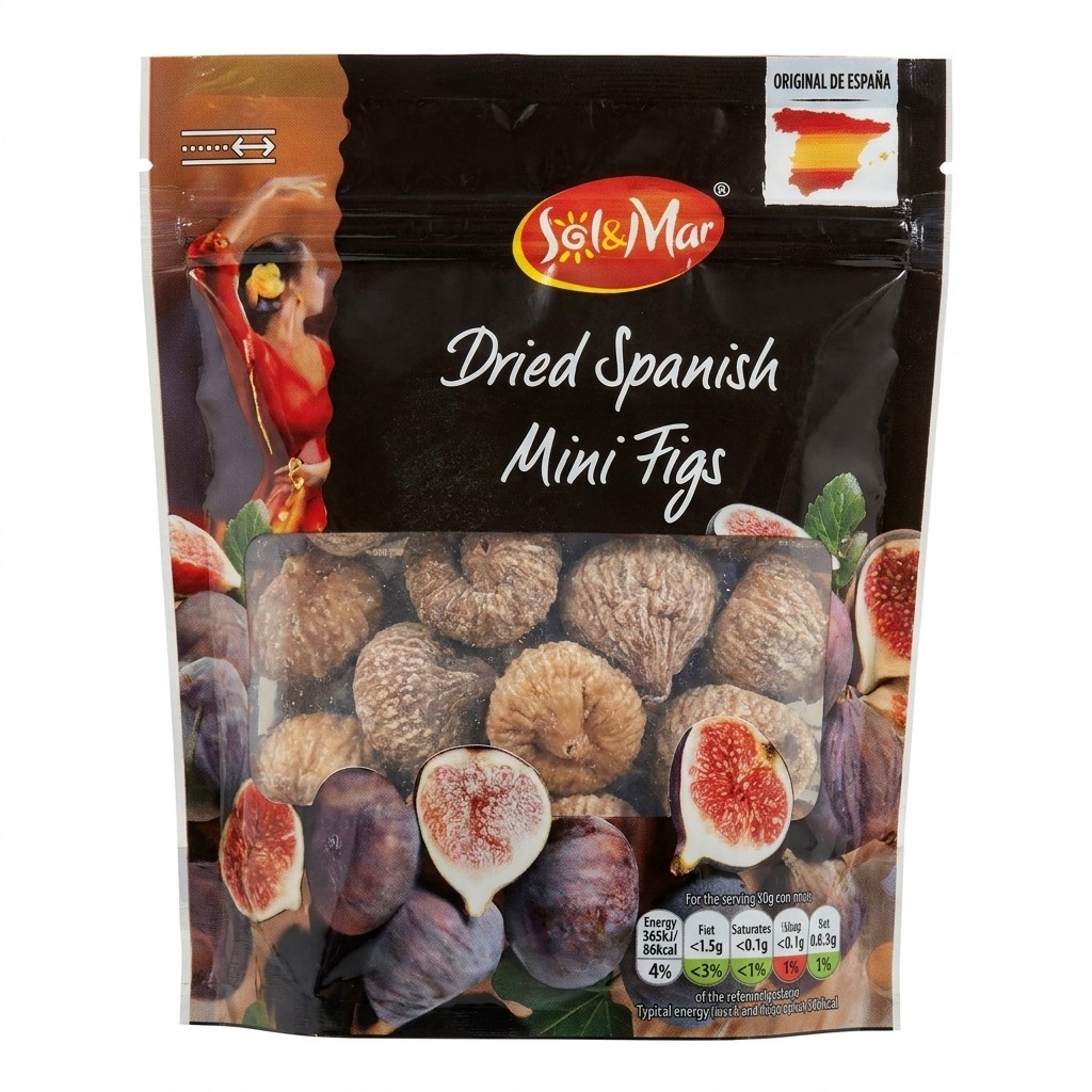 Sol & Mar Dried Spanish Mini Figs 250g