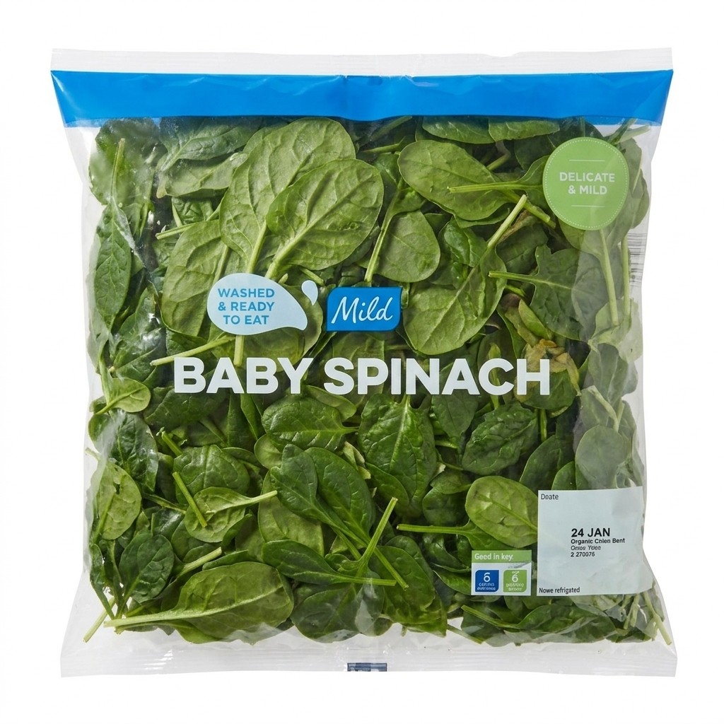 Lidl Baby Spinach 240g