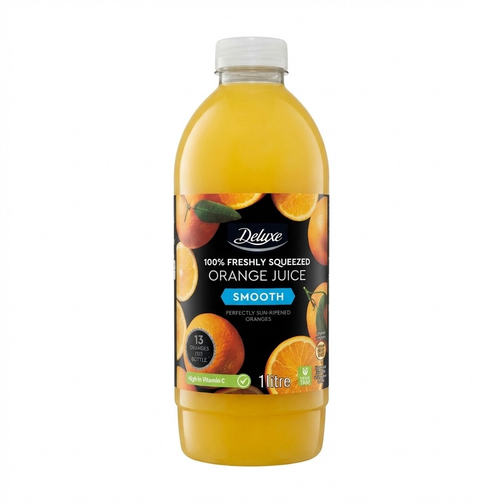 Deluxe Orange Juice Smooth 1l