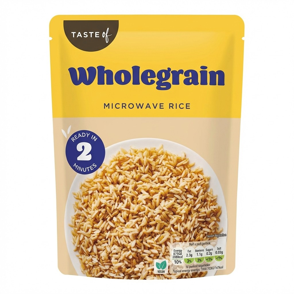 Taste of Wholegrain Microwave Rice 250g