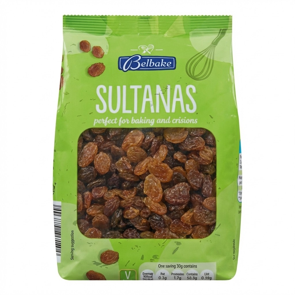 Belbake Sultanas 500g
