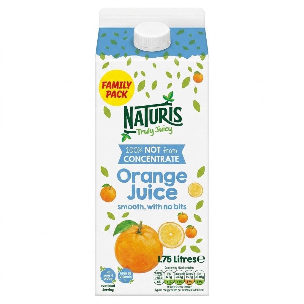 Naturis Orange Juice 1.75l