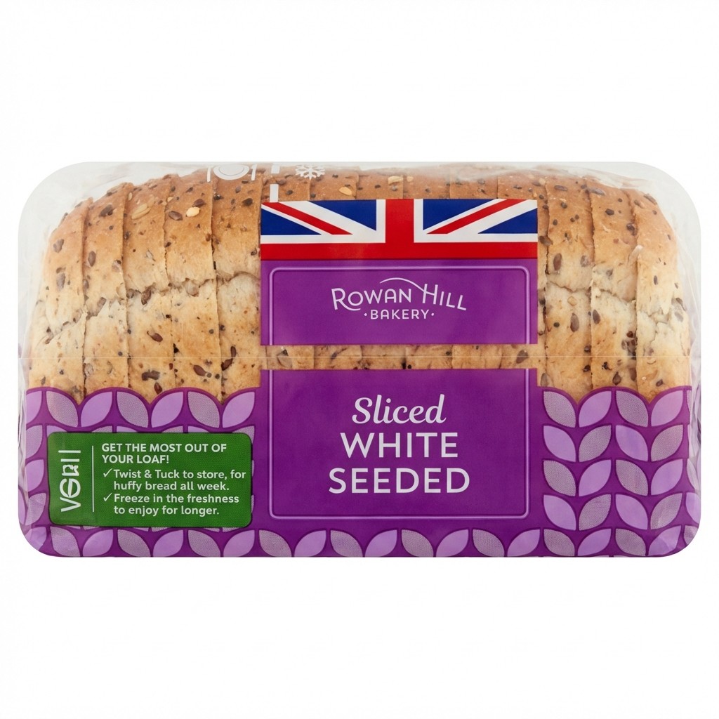 Rowan Hill Bakery Sliced White Seeded Bread 400g