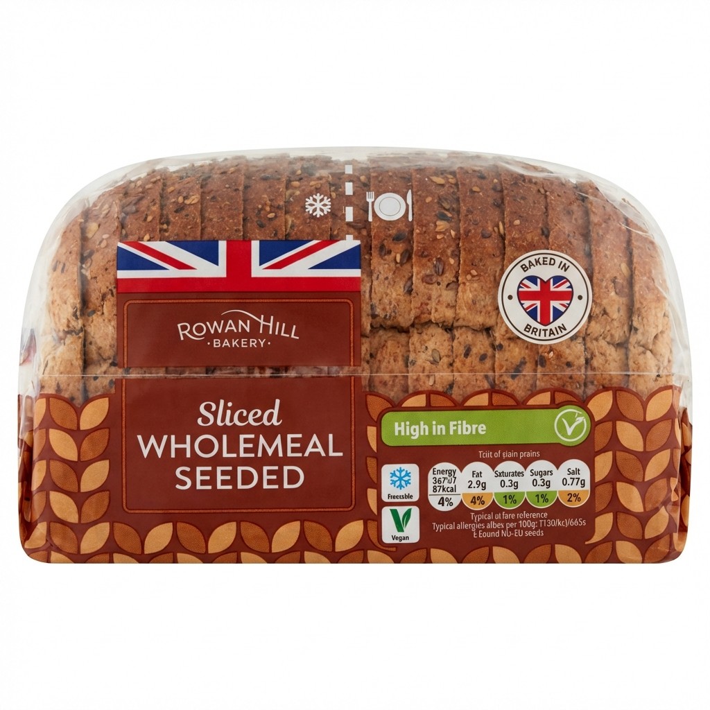 Rowan Hill Bakery Sliced Wholemeal Seeded 400g
