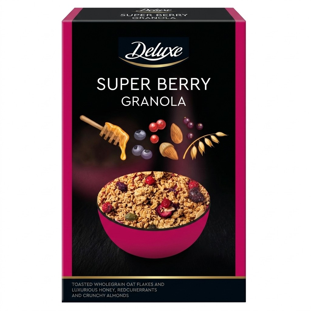 Deluxe Super Berry Granola 500g