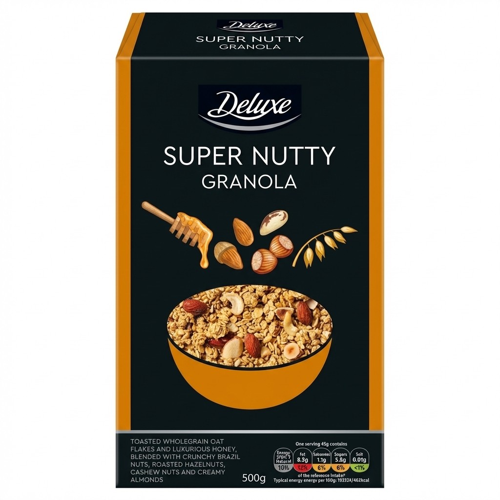 Deluxe Super Nutty Granola 500g