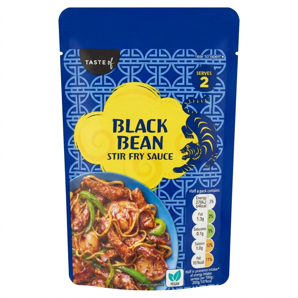 Taste of Black Bean Stir Fry Sauce 120g