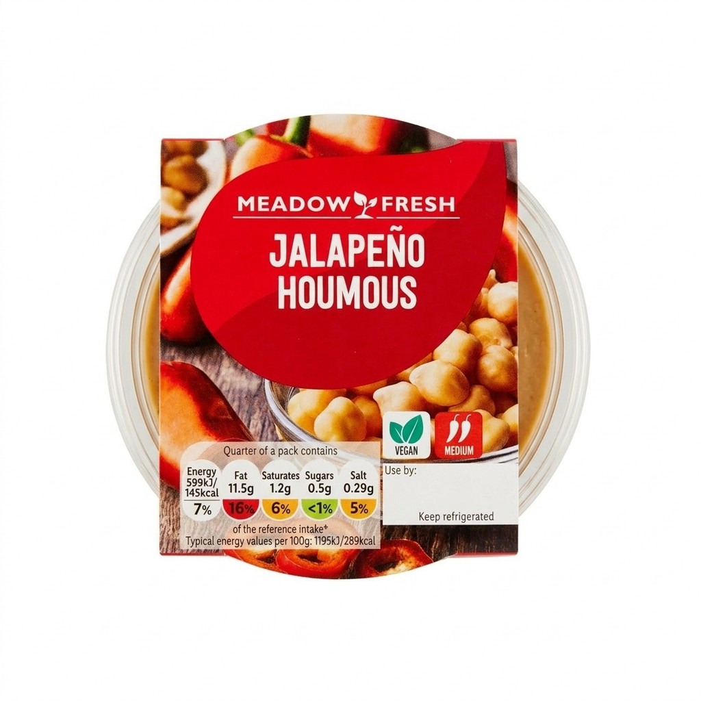 Meadow Fresh Jalapeño Houmous 200g