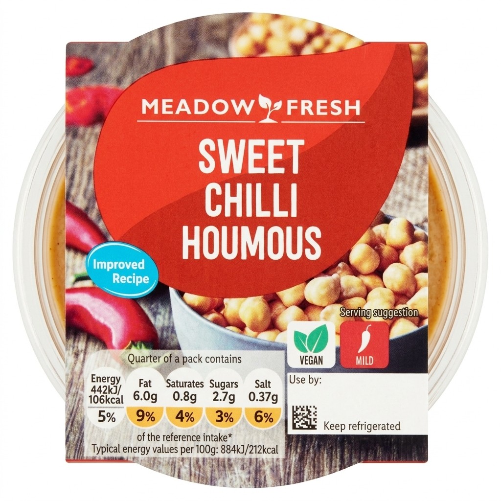 Meadow Fresh Sweet Chilli Houmous 200g