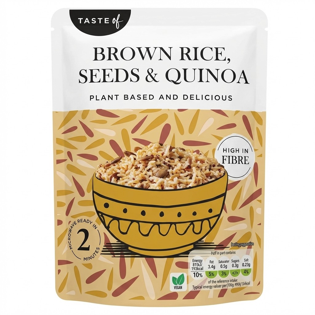 Taste of Brown Rice, Seeds & Quinoa 250g