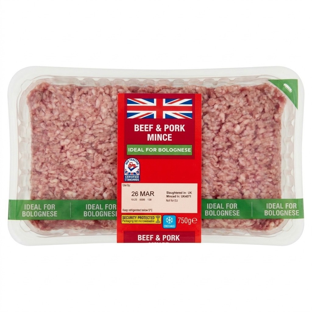 Lidl Beef & Pork Mince 750g
