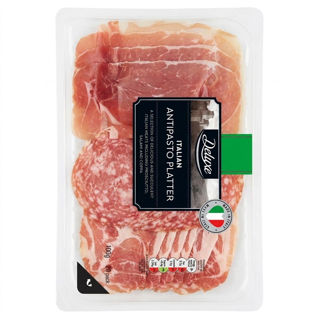 Deluxe Italian Antipasto Platter 100g