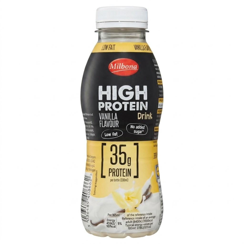 Milbona High Protein Vanilla Drink 330ml
