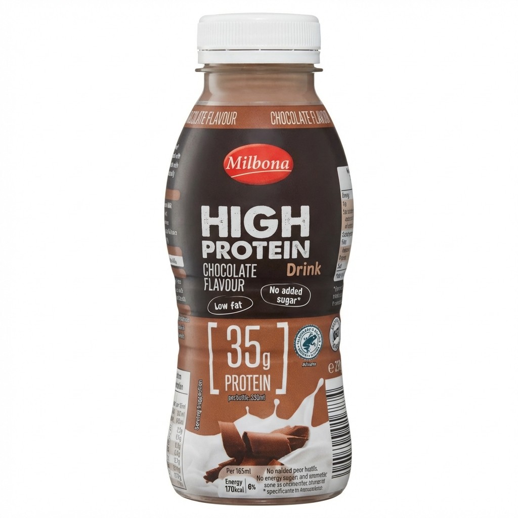 Milbona High Protein Chocolate Drink 330ml