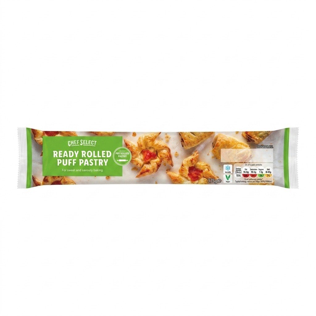 Chef Select Ready Rolled Puff Pastry 375g