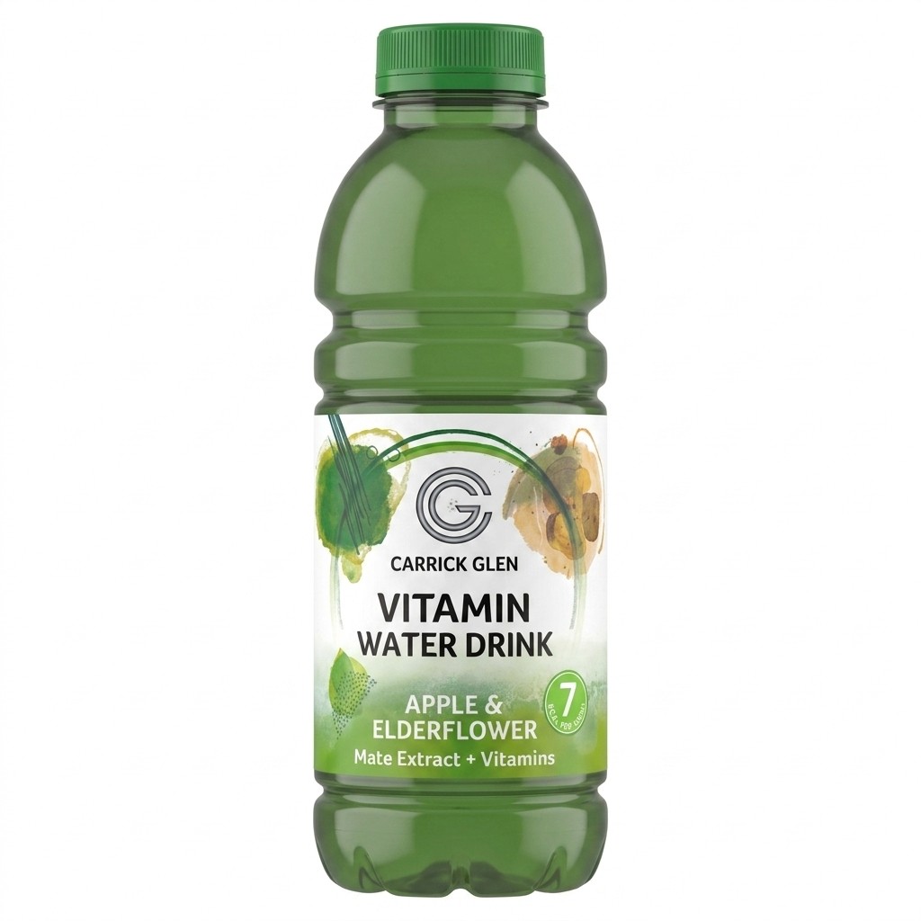 Carrick Glen Vitamin Water Drink Apple & Elderflower 500ml