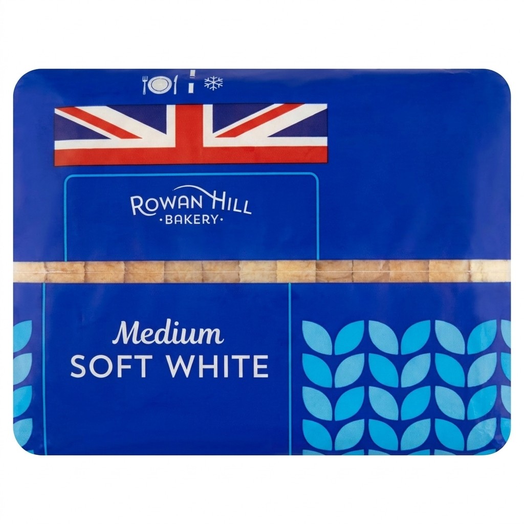 Rowan Hill Bakery Medium Sliced White Bread 800g